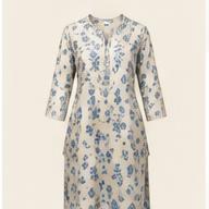 Ivory Embroidered Suit Set